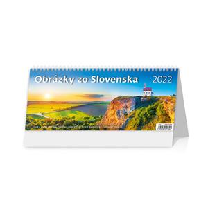 Stolní kalendář 2022 Obrázky zo Slovenska