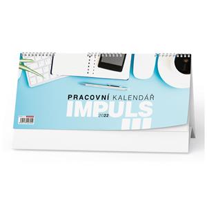 Stolní kalendář 2022 Pracovní kalendář IMPULS III