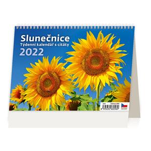Stolní kalendář 2022 - Slunečnice
