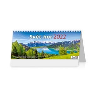 Stolní kalendář 2022 - Svět hor