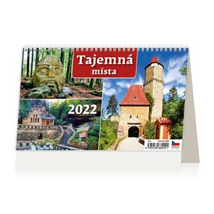 Stolní kalendář 2022 - Tajemná místa ČR