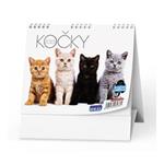 Stolní kalendář 2023 IDEÁL - Kočky /s kočičími jmény