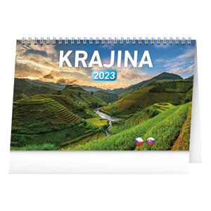 Stolní kalendář 2023 Krajina CZ/SK