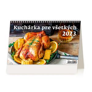 Stolní kalendář 2023 - Kuchárka pre všetkých
