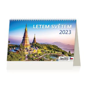 Stolní kalendář 2023 - Letem světem