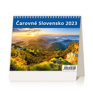 Stolní kalendář 2023 MiniMax - Čarovné Slovensko
