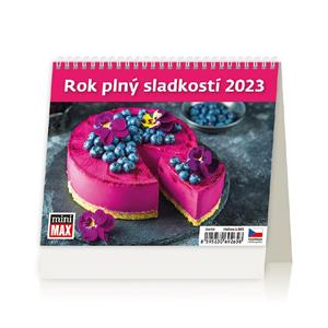 Stolní kalendář 2023 MiniMax - Rok plný sladkostí