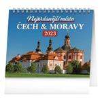 Stolní kalendář 2023 Nejkrásnější místa Čech a Moravy