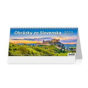Stolní kalendář 2023 - Obrázky zo Slovenska