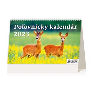 Stolní kalendář 2023 - Poľovnícky kalendár