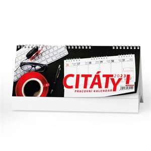 Stolní kalendář 2023 Pracovní kalendář CITÁTY I