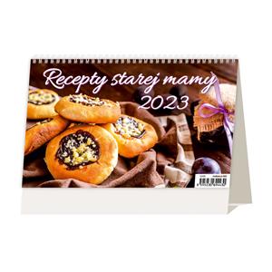 Stolní kalendář 2023 - Recepty starej mamy