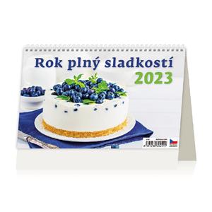 Stolní kalendář 2023 - Rok plný sladkostí