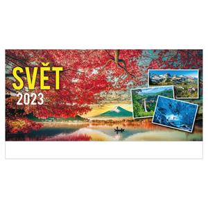 Stolní kalendář 2023 - Svět