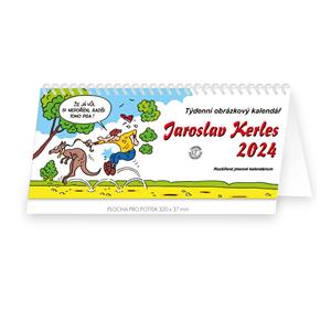 Stolní kalendář 2024 - Jaroslav Kerles