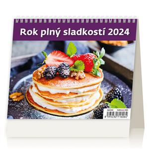 Stolní kalendář 2024 MiniMax - Rok plný sladkostí