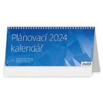 Stolní kalendář 2024 - Plánovací kalendář MODRÝ