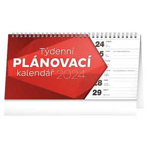 Stolní kalendář 2024 Plánovací řádkový