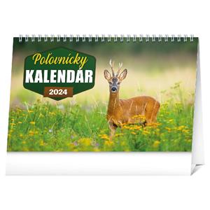 Stolní kalendář 2024 Poľovnícky kalendár SK