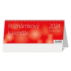 Stolní kalendář 2024 - Poznámkový kalendár office