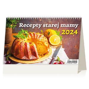 Stolní kalendář 2024 - Recepty starej mamy
