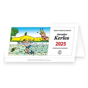 Stolní kalendář 2025 - Jaroslav Kerles