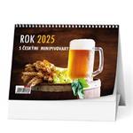 Stolní kalendář 2025 Rok 2025 s českými minipivovary