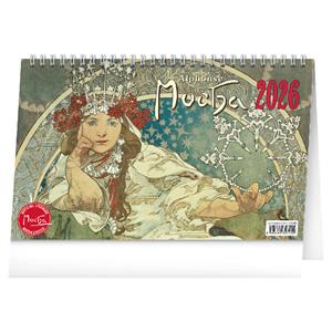 Stolní kalendář 2026 Alfons Mucha