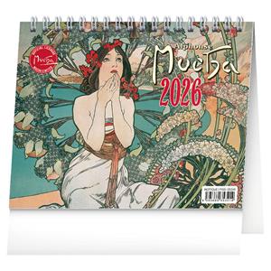 Stolní kalendář 2026 Alfons Mucha