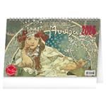 Stolní kalendář 2026 Alfons Mucha