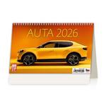 Stolní kalendář 2026 - Auta