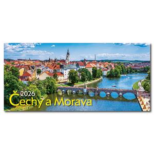 Stolní kalendář 2026 - Čechy a Morava