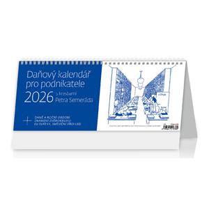 Stolní kalendář 2026 - Daňový kalendář pro podnikatele