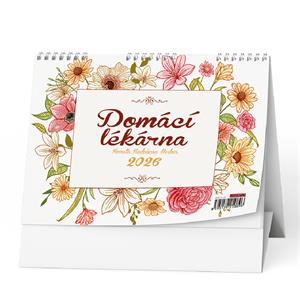 Stolní kalendář 2026 Domácí lékárna (Renata Raduševa Herber)