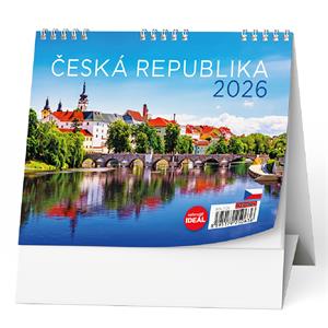 Stolní kalendář 2026 IDEÁL - Česká republika