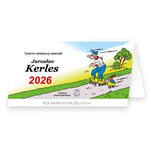 Stolní kalendář 2026 - Jaroslav Kerles
