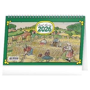 Stolní kalendář 2026 Josef Lada