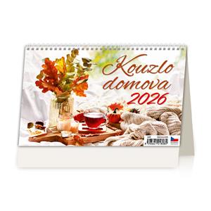 Stolní kalendář 2026 - Kouzlo domova