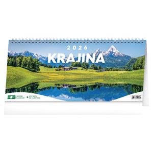 Stolní kalendář 2026 Krajina – 14denní