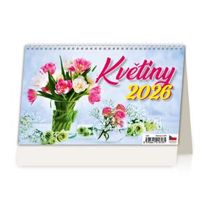 Stolní kalendář 2026 - Květiny