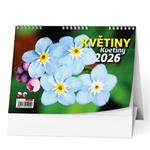 Stolní kalendář 2026 Květiny