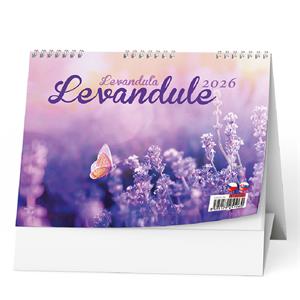 Stolní kalendář 2026 Levandule
