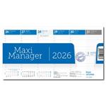 Stolní kalendář 2026 - Maximanager modrý