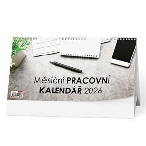 Stolní kalendář 2026 Měsíční pracovní kalendář