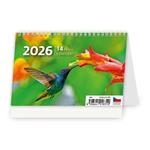 Stolní kalendář 2026 - MINI 14denní kalendář