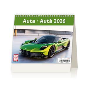 Stolní kalendář 2026 - MiniMax Auta/Autá