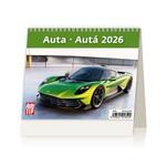 Stolní kalendář 2026 - MiniMax Auta/Autá