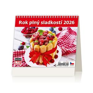 Stolní kalendář 2026 - MiniMax Rok plný sladkostí