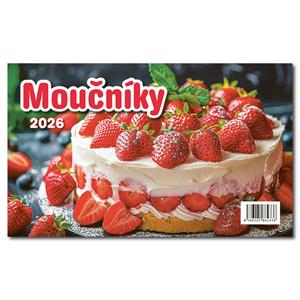 Stolní kalendář 2026 - Moučníky