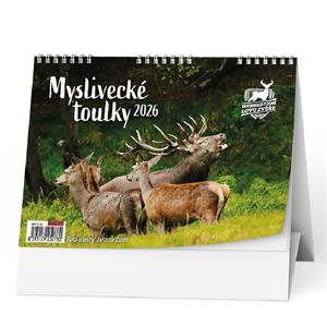 Stolní kalendář 2026 Myslivecké toulky